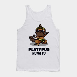 Platypus kung fu Tank Top